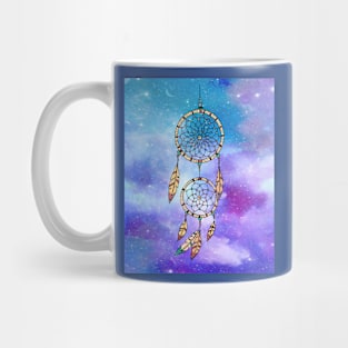 Spiritual Colorful Dream Catcher Feather Mug